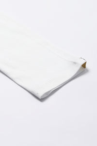 White Knitted Churidar