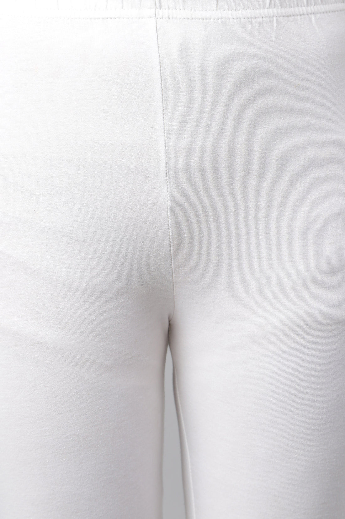 White Knitted Churidar