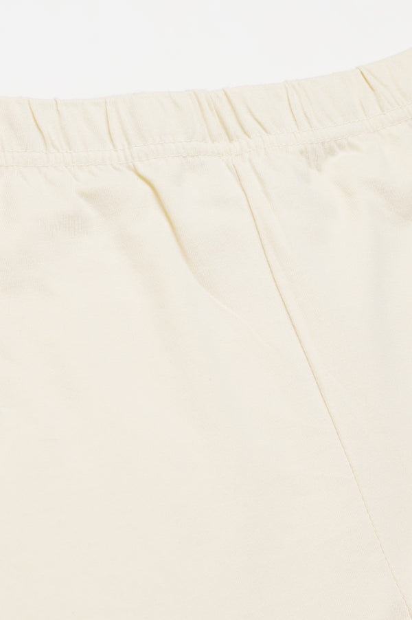 Off-White Cotton Churidar