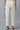 White Solid Trousers