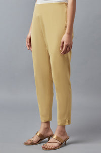 Gold Solid Trousers