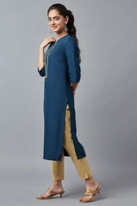 Gold Solid Trousers