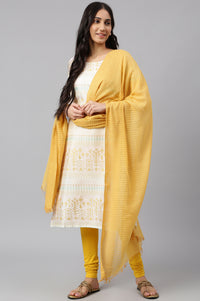 Gold Solid Dupatta