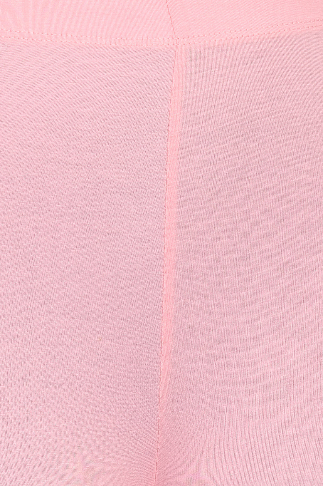 Pink Skinny Fit Ankle Length Mid Rise Leggings