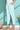 Blue Solid Cotton Flax Ankle Length Trousers
