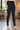 Black Solid Cotton Lyrca Tights in Ankle Length