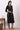 Black Zari Woven Cotton Blend Straight Kurta, Pants and Dupatta Set