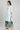 Light Blue Printed Embroidered Straight Kurta and Culottes Set