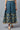 Light Blue Printed Embroidered Straight Kurta and Culottes Set