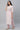 Pastel Pink Printed Pure Cotton Straight Kurta and Checker Palazzo Set
