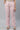 Pastel Pink Printed Pure Cotton Straight Kurta and Checker Palazzo Set