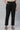 Black Printed Cotton Blend Straight Kurta and Trouser Set