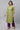 Green Foil Printed Embellished Straight Kurta and Palazzo Set