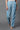 Blue Embroidered Seer Sucker Straight Kurta, Palazzo and Dupatta Set